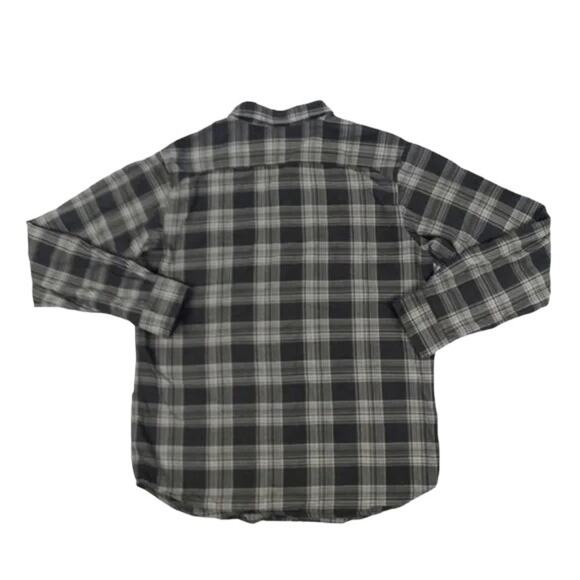 Columbia Green Plaid Lock N' Load Long Sleeve Button Down Shirt Men's Medium - Picture 5 of 5